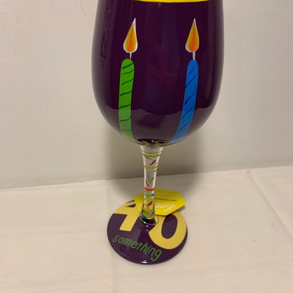 NIB Lolita “40 Something” Wine Glass (FIRM) - Picture 2 of 7